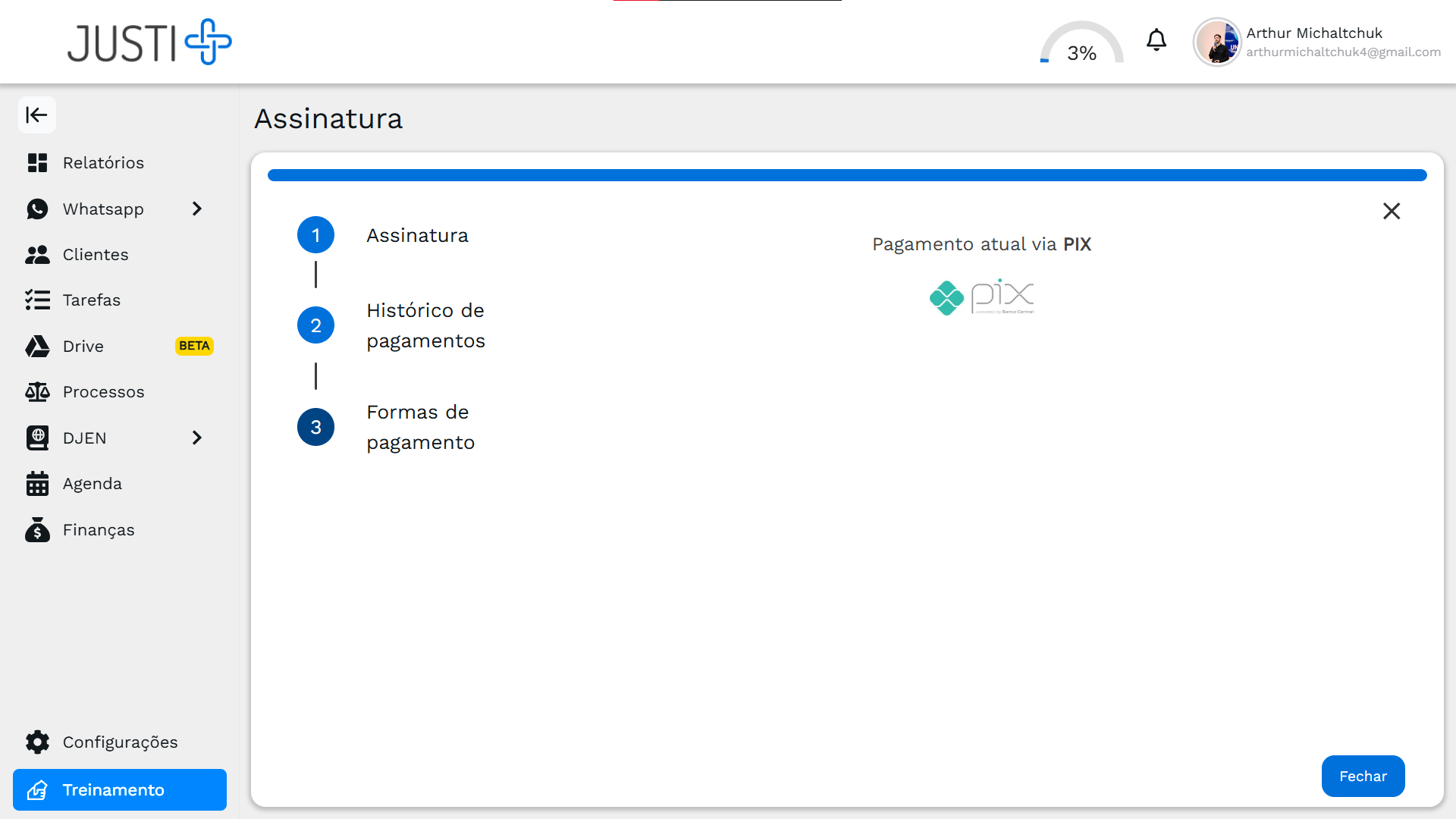 Formas de pagamento - PIX